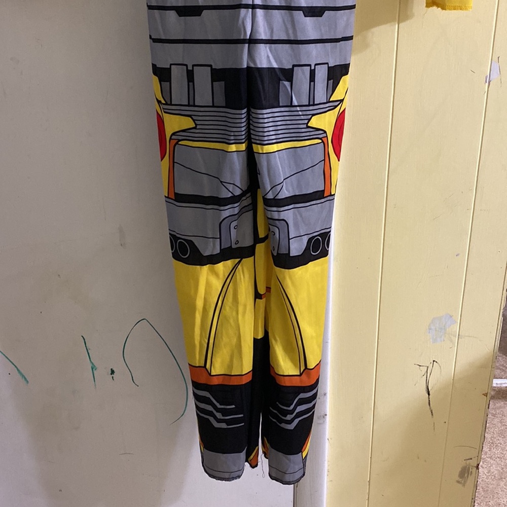 NEW Transformers Muscle Bumble Bee Costume for Kids 10/12 - Picture 2 of 4